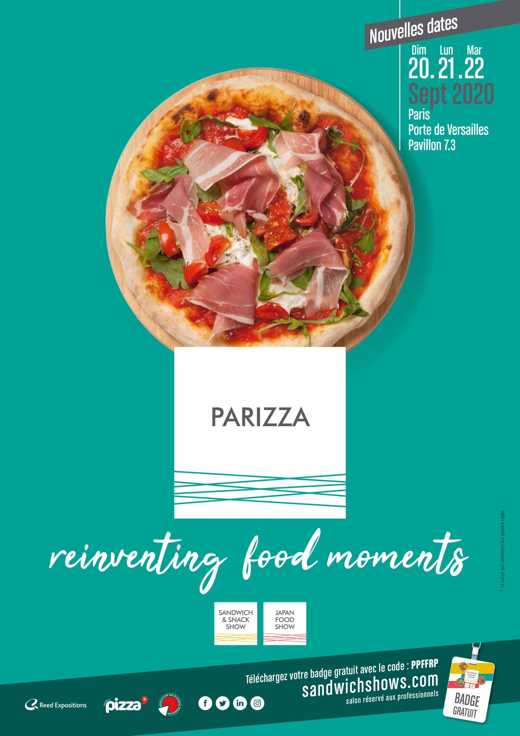 Parizza nouvelles dates